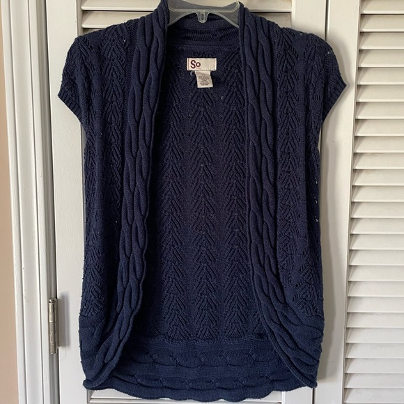 SO Navy Sweater - Picture 1 of 3